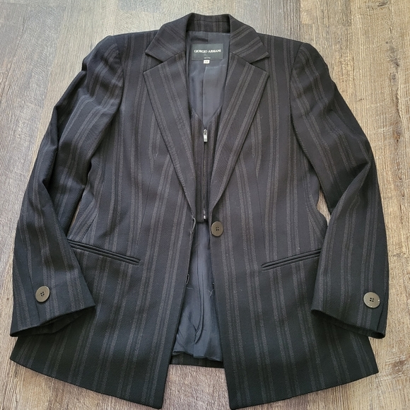 Giorgio armani wool borgp 21 coat